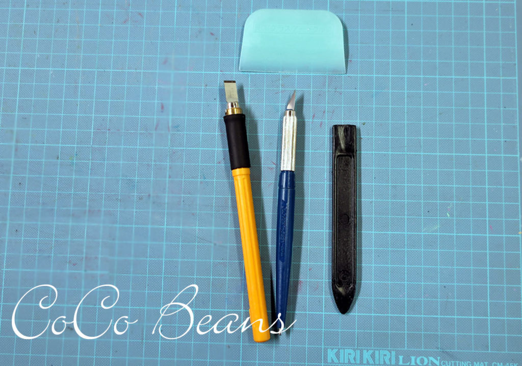 グラスアート基本の道具